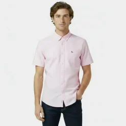 Short Sleeve Oxford Shirt Mens