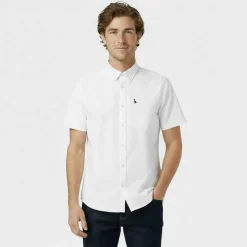 Short Sleeve Oxford Shirt Mens