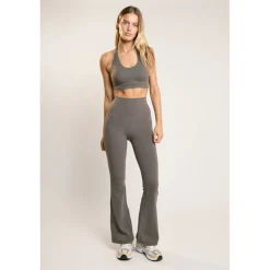 Signature Khaki Flare Leggings