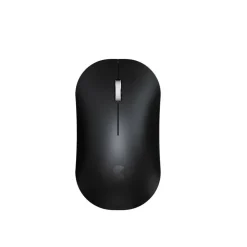 Silent Multi-Mode Bluetooth Wireless Mouse and Keyboard Bundle for PC & Mac - Black