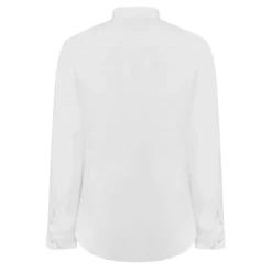 Slim-Fit Long Sleeve Poplin Shirt