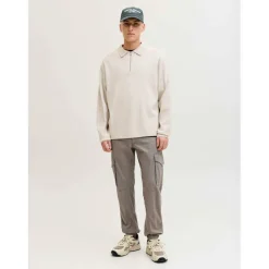 Slim Stretch Cuffed Cargo Pants