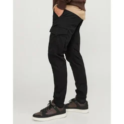 Slim Stretch Cuffed Cargo Pants