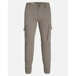 Slim Stretch Cuffed Cargo Pants