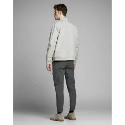 Slim Stretch Cuffed Cargo Pants