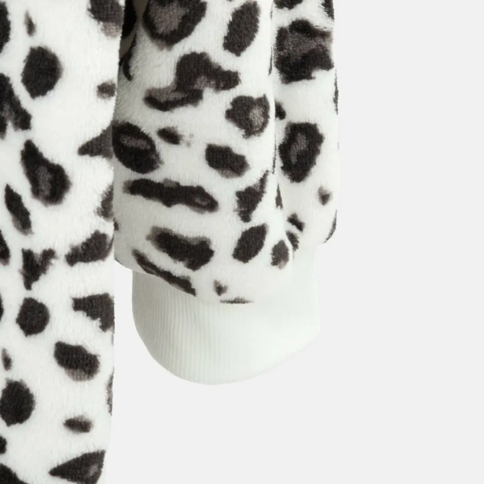 Snuggle Hoodie Ladies Leopard Pattern