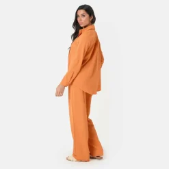 Soft Crepe Wide Leg Trousers
