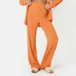 Soft Crepe Wide Leg Trousers