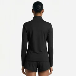 Sport Quarter Zip Bk Xl Running Top Womens