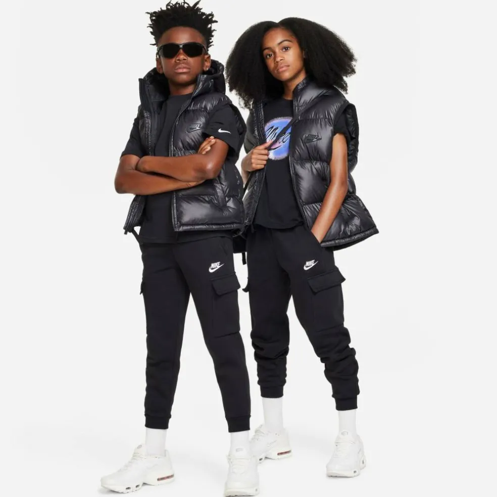 Sportswear Club Fleece Cargo Jogging Bottoms Juniors