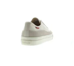 Square Canvas Low Trainers Mens