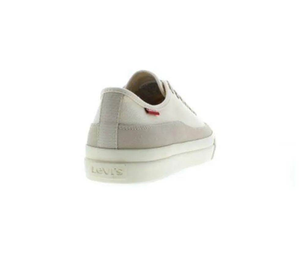 Square Canvas Low Trainers Mens