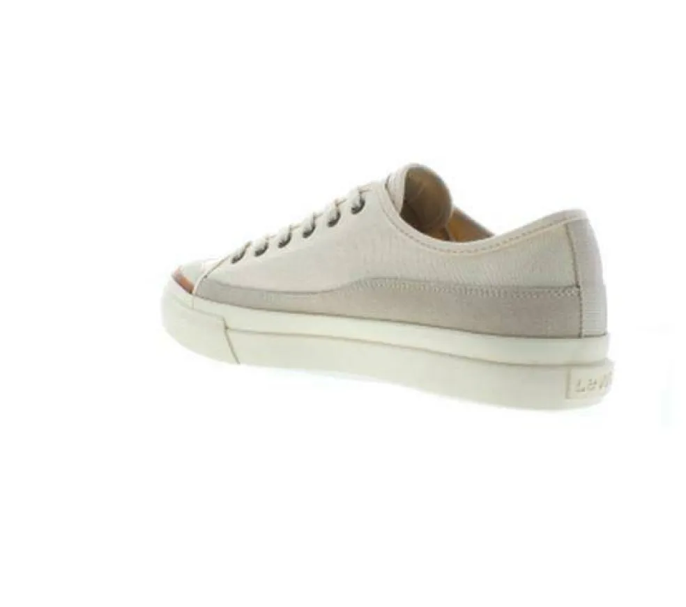 Square Canvas Low Trainers Mens