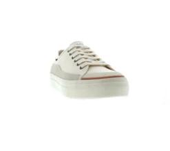 Square Canvas Low Trainers Mens