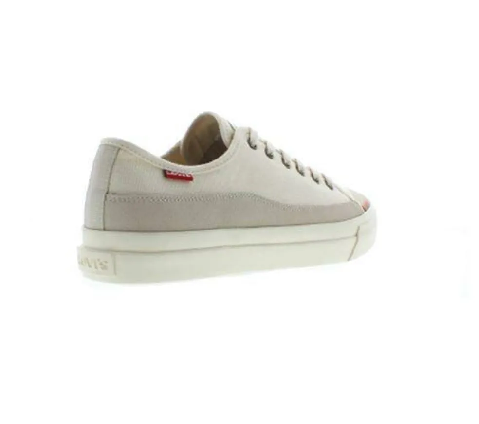 Square Canvas Low Trainers Mens
