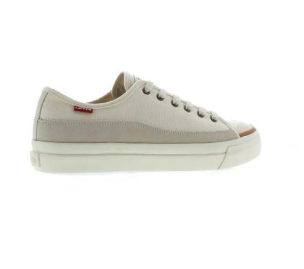 Square Canvas Low Trainers Mens