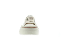 Square Canvas Low Trainers Mens