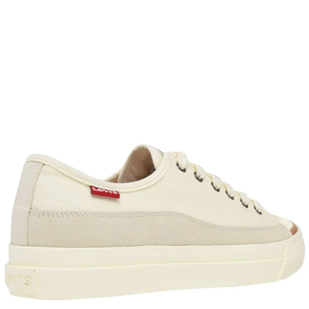 Square Canvas Low Trainers Mens