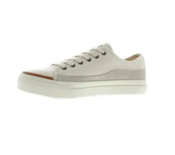 Square Canvas Low Trainers Mens