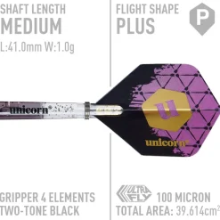 Steel Tip Darts Set Level 2 Gary The Flying Scotsman Anderson
