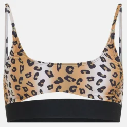 Strappy Bikini Top with Cutout