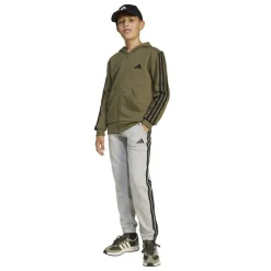 3-Stripe Essentials Full-Zip Hoodie Juniors