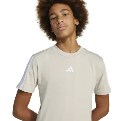 3 Stripe Essentials T-Shirt Junior
