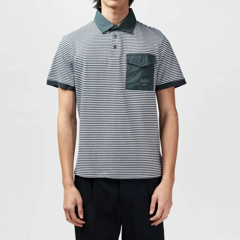 Stripe Polo Mens