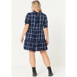 Studio Check Smock Dress