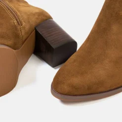 Suede Knee-High Boot Ladies