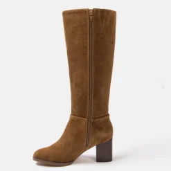 Suede Knee-High Boot Ladies