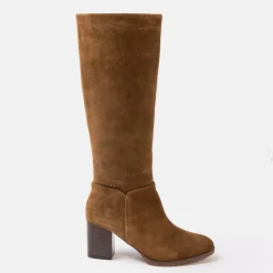 Suede Knee-High Boot Ladies