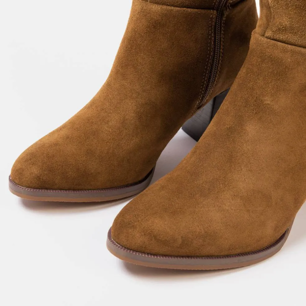 Suede Knee-High Boot Ladies