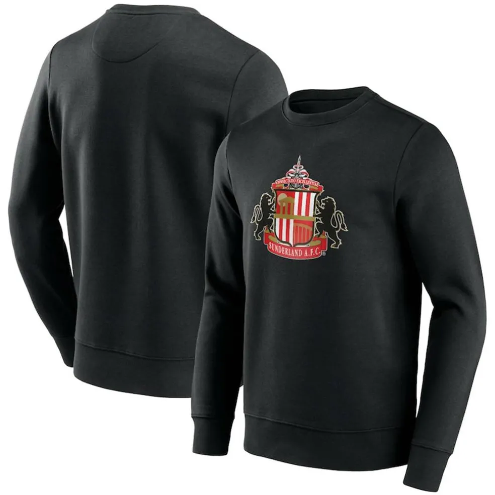 Sunder Essential Logo Crew Sweater Mens