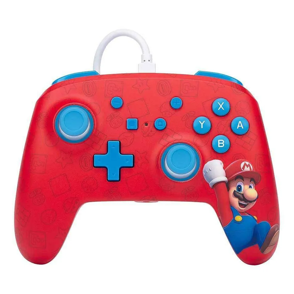 Switch Enhanced Wired Controller - Woo-hoo! Mario