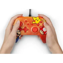 Switch Enhanced Wired Controller – Mario Vintage