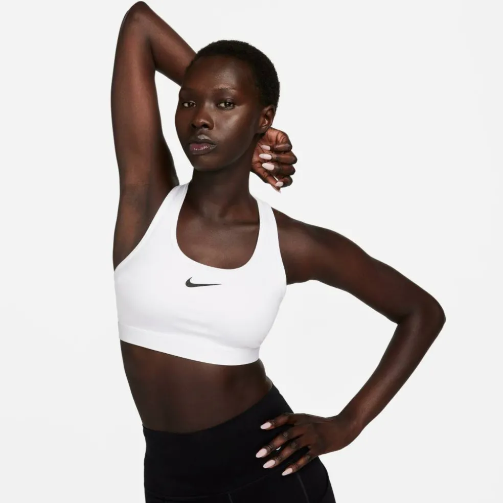 Swoosh Women's Medium-Support 1-Piece Pad Sports Bra