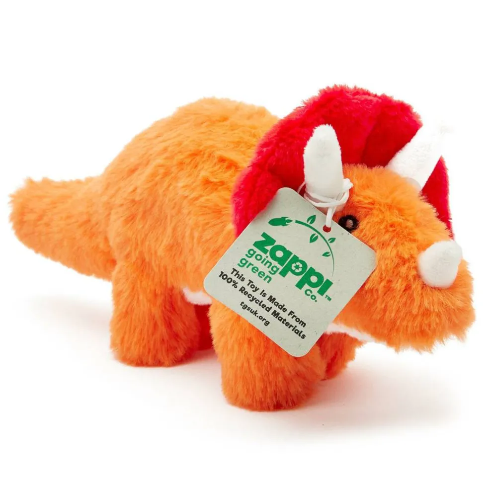 Team Zappi Co Triceratops Soft Toy 25 cm ECO