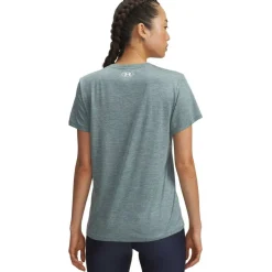 Tech™ Twist V-Neck Short Sleeve Womens