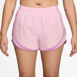 Tempo Women's Dri-FIT Mid-Rise Brief-Lined Running Shorts
