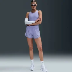 Tempo Women's Dri-FIT Mid-Rise Brief-Lined Running Shorts
