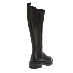Tenley Elasticated Leather Knee-High Boots