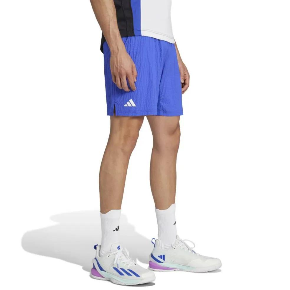 Tennis Pro 7-inch Seersucker Shorts Mens