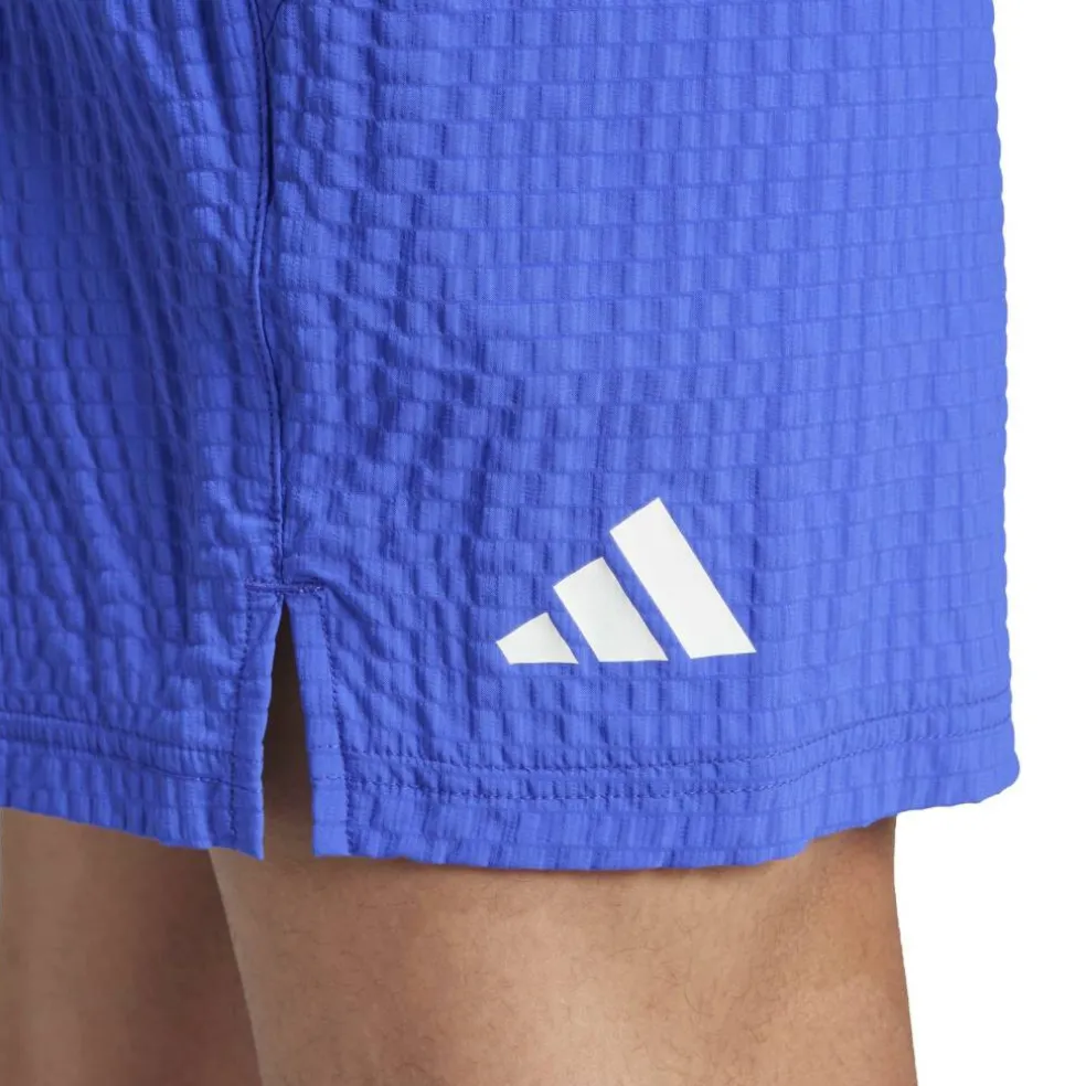 Tennis Pro 7-inch Seersucker Shorts Mens