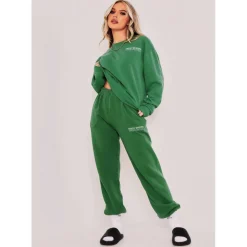 Text Oversized Joggers