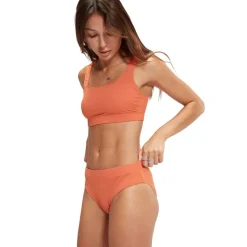 Textured Deep U-Back Bikini