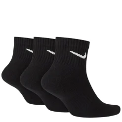 Three Pack Quarter Socks Mens