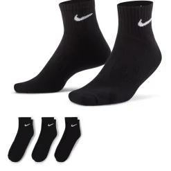 Three Pack Quarter Socks Mens