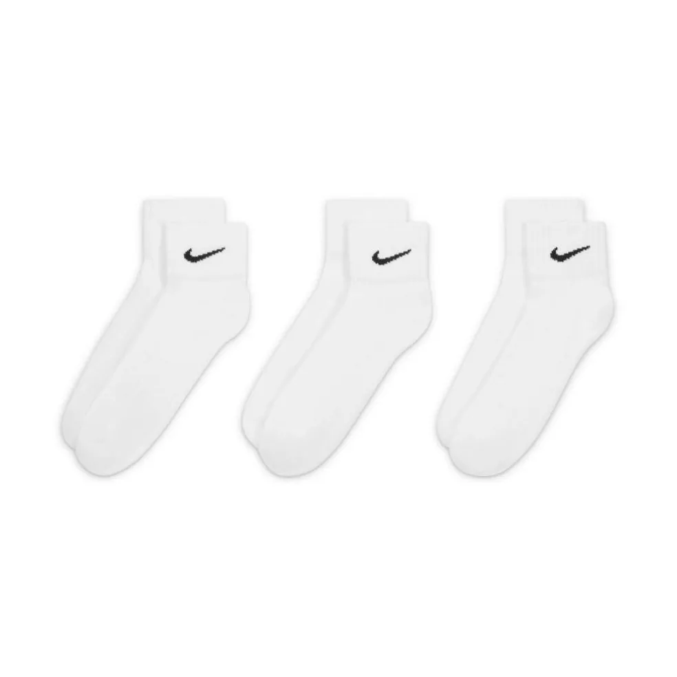 Three Pack Quarter Socks Mens