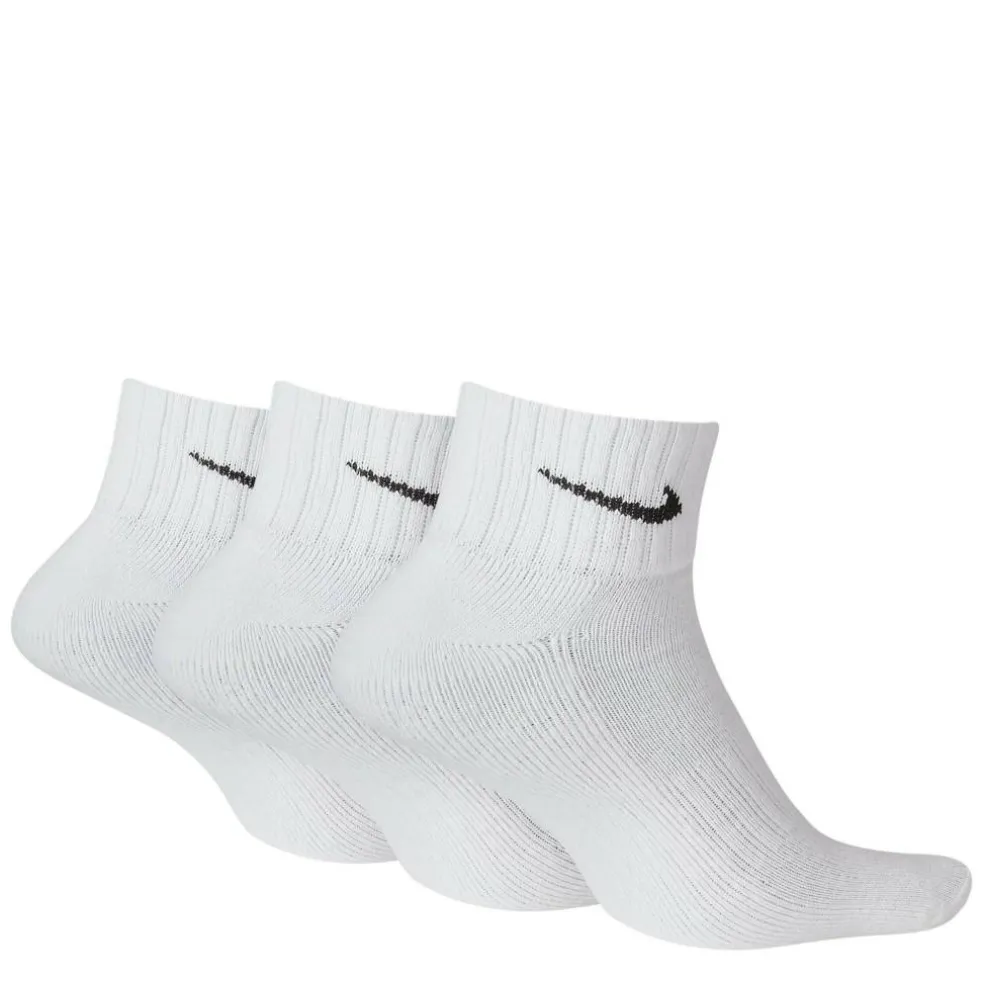 Three Pack Quarter Socks Mens